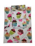 Sponge Double Side Microfiber Cleaning Pad Polishing Cleaning Cloth Dish