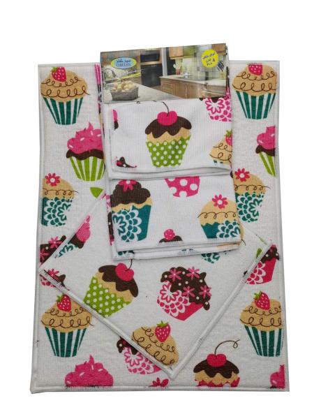 Sponge Double Side Microfiber Cleaning Pad Polishing Cleaning Cloth Dish