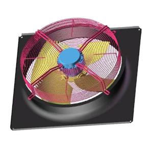 Quality 3 Phase Industrial Axial Flow Fans Blower 380V 850mm For Unitary Duct Units wholesale