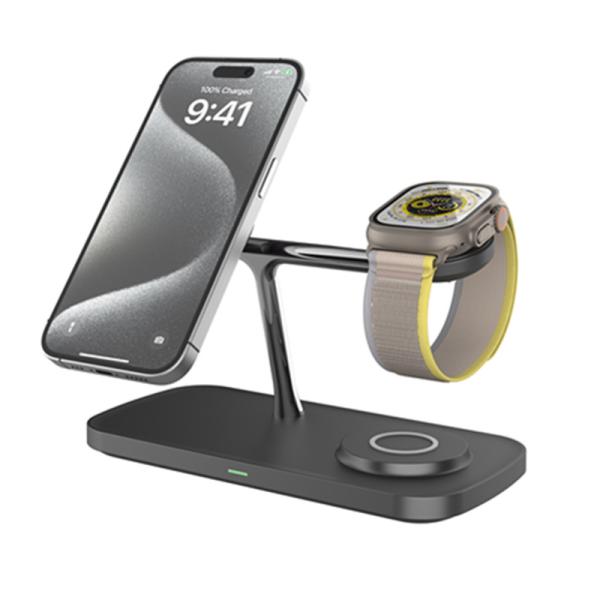 Qi2 Wireless Charger for Apple Samsung Other Magnetic Qi Cell Phones IWatch and