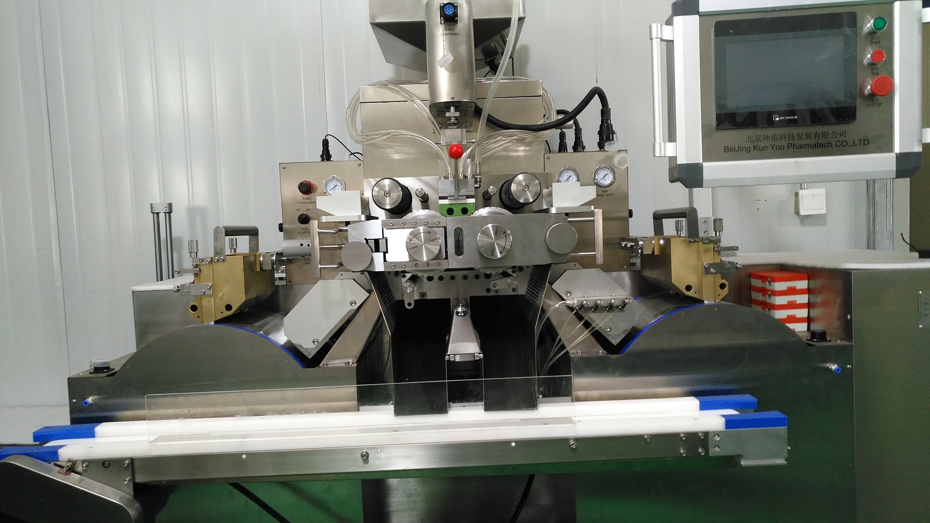 Auto Capsule Cbd Oil Softgel Encapsulation Machine 120000pcs/H