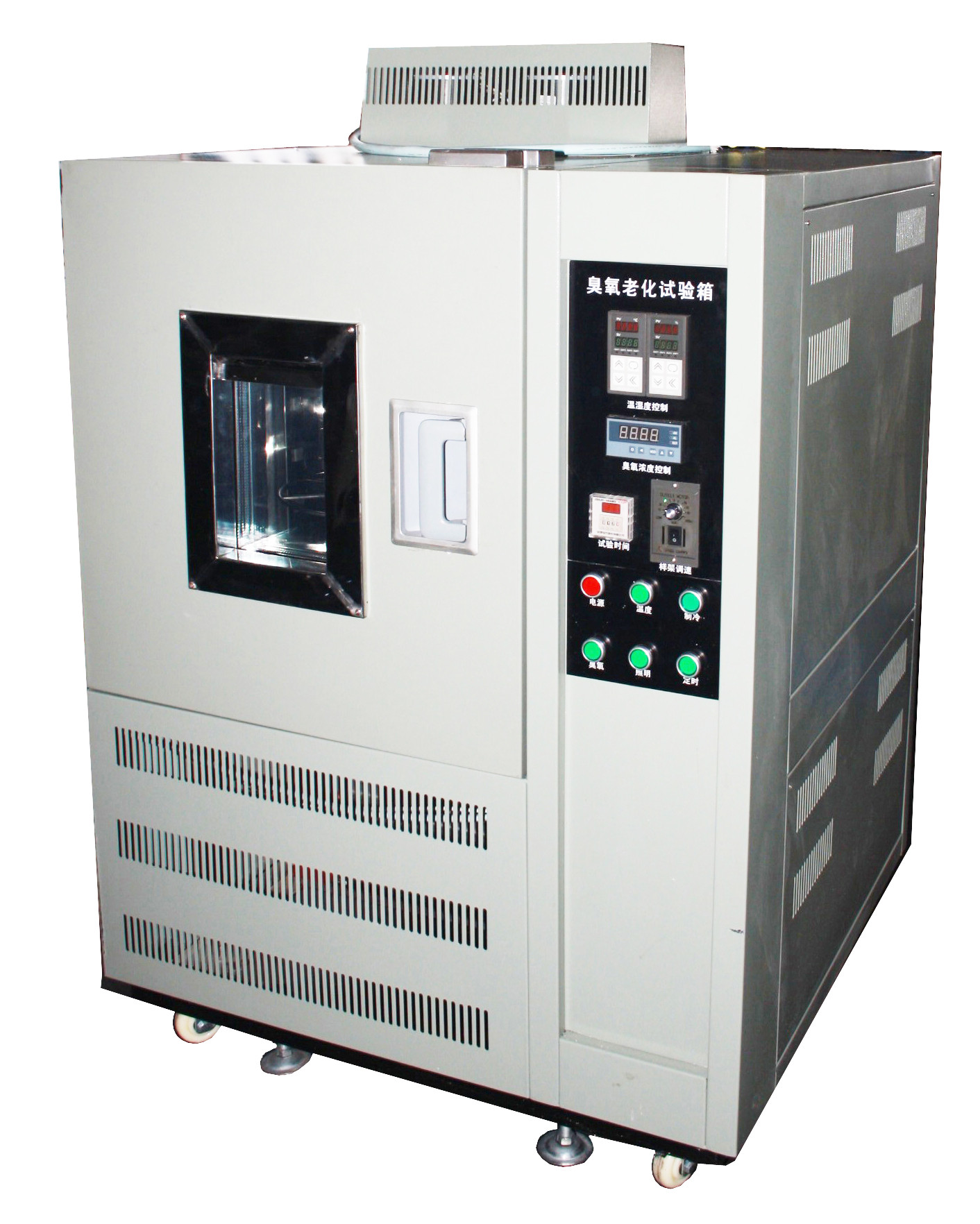 ISO 1431 Standards Electrical Heating Tube Ozone Accelerate Aging Chamber Environmental Test Chamber