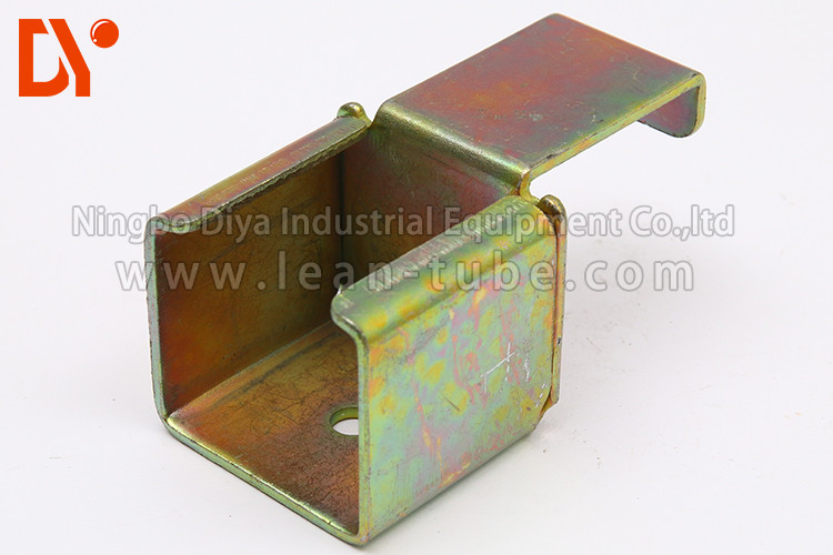 Small Size Alloyed Sheet Metal Connectors Between Roller Track And Lean Pipe