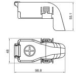 Waterproof Ups Auto Battery Terminal Covers For Positive Terminal