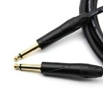 6.35mm Guitar Audio Cable High Flexibility Cable For Electric Guitar Bass