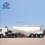 3 axle 30 ton bulk cement tanker for powder material transport tank semi trailer