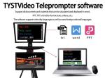 TYSTVideo Professional Studio Dual Screen Teleprompter 22inch Private Mold