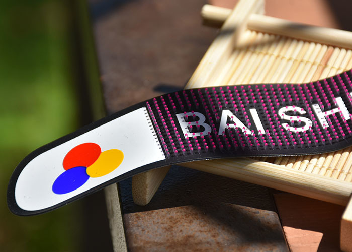 Custom Silicone Logo Toothbrush And Screen Printed Patches For Clothing
