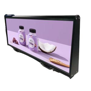 Quality Pixel 3.33 Taxi Roof LED Display Lightweight Outdoor Advertising Board wholesale