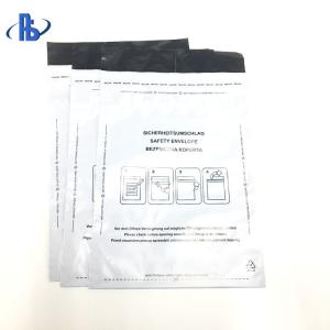 Quality Opaque / Clear Security Bags , Plastic Tamper Evident Cash Security Bags wholesale