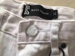 Creamy White Boy's Slim Chino Pants 97% Cotton 3% Spandex