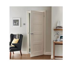 Quality 100% Environmental Protection Custom Size Modern Solid Wooden Interior Door for end Home wholesale