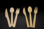 SGS Bamboo Knives Forks And Spoons