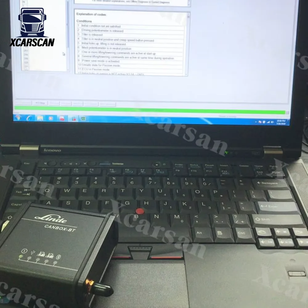 For Pathfinder Linde Canbox Bt Truck Doctor Diagnostic Forklift Adapter Service Box Truck Scanner Tool