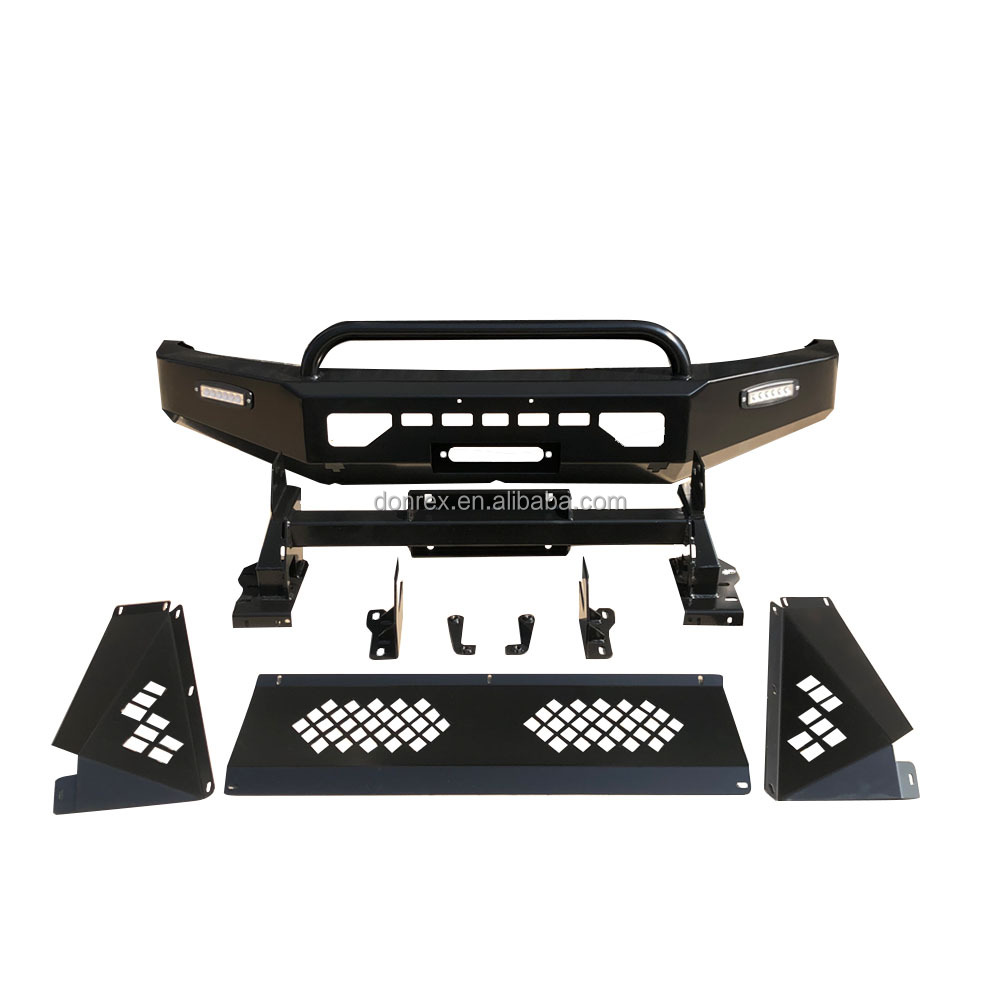 2009-2024 Volkswagen Amarok Winch Bull Bar Front Bumper Rear Bumper with Tire Carrier Jerrycan Holder Protection and Decoration