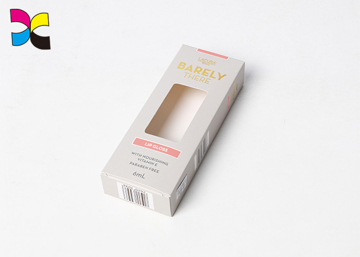 Offset Printing Die - Cut Window Paper Shipping Boxes Cmyk Logo Printed