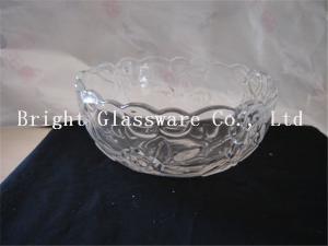 Quality hot sale glass fruit plate for home use and decoration wholesale