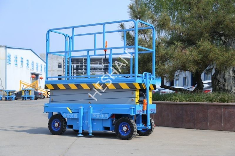 12M 14M 16M 18M Mobile Scissor Lift Platform Electric One Man Hydraulic Lift
