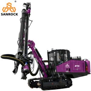 Quality Hydraulic DTH Drilling Rig Rotary Blast Hole Deep 60m Crawler Mining Drilling Equipment wholesale