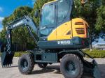 Brand New Korea Hyundai Excavator HW60 6 Ton Wheel Jindongyu Machinery