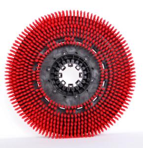 Red Heavy Duty Polishing Brush Disc Rotary Tool Bristles Floor Machine Cleaning Brush for Floor Scrubber Washer Clean