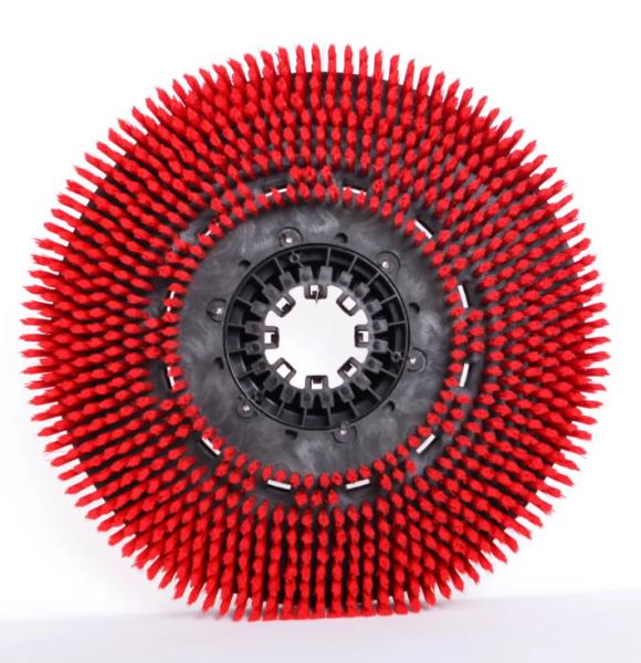 Cheap Red Heavy Duty Polishing Brush Disc Rotary Tool Bristles Floor Machine Cleaning Brush for Floor Scrubber Washer Clean for sale