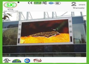 Quality P6 outdoor waterproof advertising led display with high definition image outdoor led advertising panel wholesale