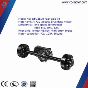 Quality Factory Price Electric Car Rear Axle motor kit Brushless 2000w Dc Motor 60v 30tube controller wholesale