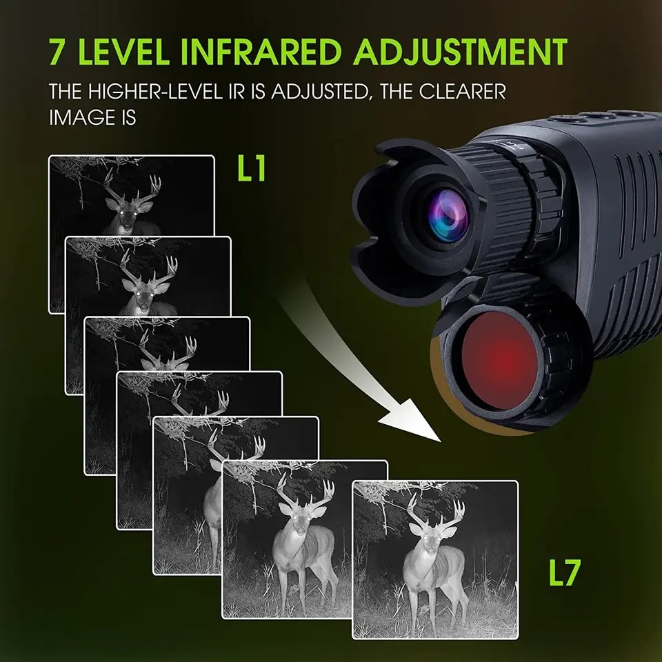 1.5inch Hunting Infrared Night Vision Telescope 200m Night Vision Telescope