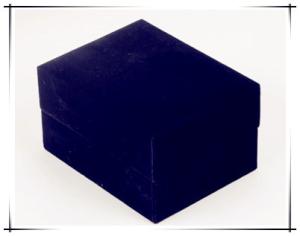 Quality High-grade rings/jewelry box,with kam cloth wholesale