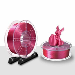Quality PLA+ Filament Silk Rose Red 3D Printer Filament for Your Printing Needs wholesale