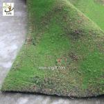 UVG latest wedding decoration fuzzy artificial moss runners use for party stage