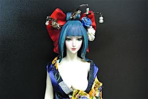 Quality Ancient Style Japanese Anime Figures Real Clothes For Collection 35*6*4cm wholesale