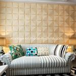 Plant Fibre Board 3D Panel for Colorful Soundproofing in Living Room Wall