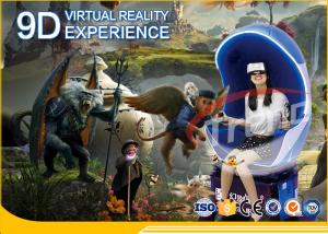 Quality 360 Degree 9D Cinema Virtual World Simulator Single Seat For Pedestrian Street wholesale