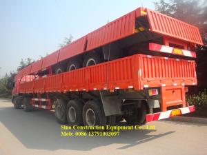 Quality Fuwa Axles Heavy Duty Semi Trailers Container Flat Bed Cargo Semi Trailer wholesale