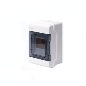 Quality 6-Way Outdoor Breaker Box IP67 PC/ABS Plastic Circuit Breaker MCB Distribution Protection Box with Waterproof for Outdoor wholesale