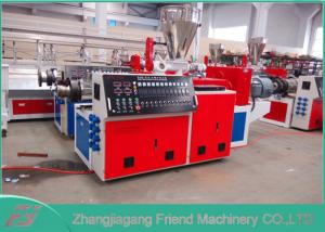 Quality Simple Operation Plastic Extruder Machine Conical Twin Screw Extruder wholesale