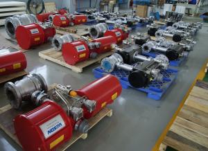 Quality Pneumatic Shutdown valve scotch yoke penumatic actuator ball valve wholesale