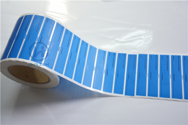 Custom Tamper Evident Label Tape Blank Security Seal Label Roll