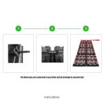 Outdoor Plant Container Roof Plastic Garden System Planter for Decorative Flower