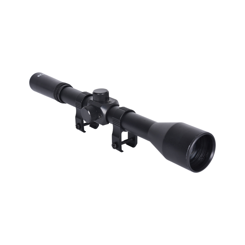 28mm Objective Lens R4 4x28 Mini Scope Optic Sight for Hunting Maximum Output Power 0