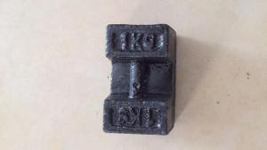 Quality M1 Class 2kg Cast Iron Calibration Weights , Elevator Test Weight wholesale