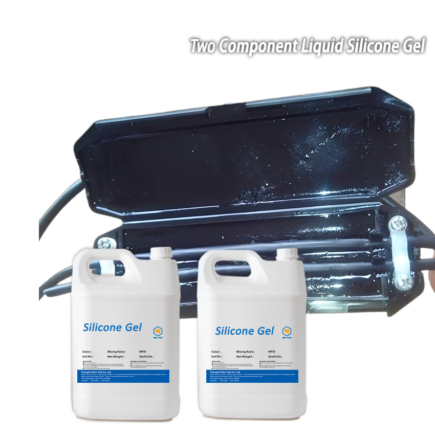 6707high hardness electrical insulation Blue waterproof cable junction box silicoen gel sealant glue
