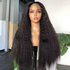 Quality Super Double Drawn Preplucked HD Lace Wig Closure 6X6 Swiss Human Hair wholesale