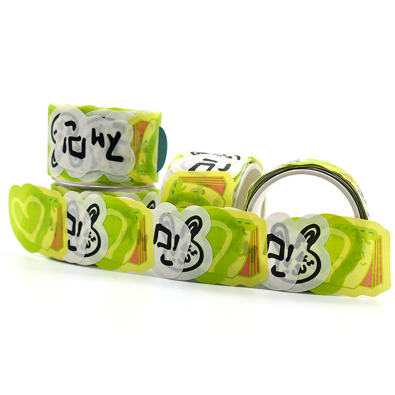 Kawaii Japanese Washi Masking Tape Packing Decoraction Die Cut Washi Tape