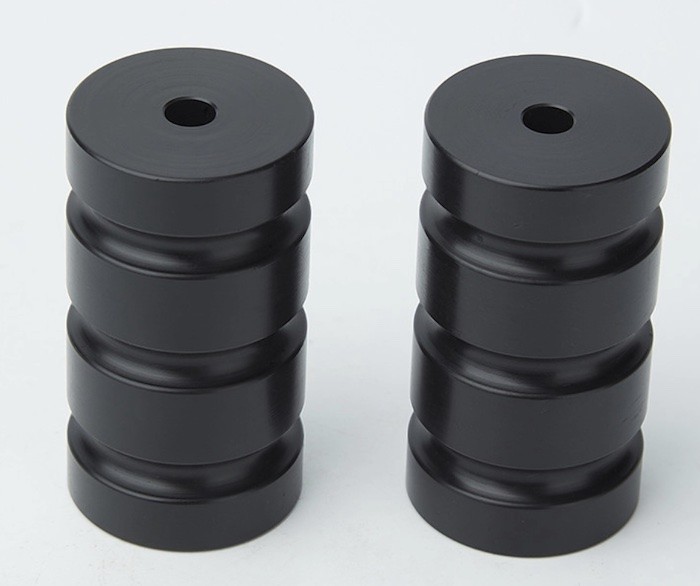Practical POM Turned Plastic Parts , Burring Auto Turned Components