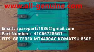 Quality 41C667286G1 Circuit Board TEREX NHL MINING DUMP TRUCK TR35 TR50 TR60 TR100 3305B 3305F 3303 3307 TR45 TR70 MT4400 wholesale