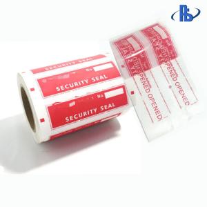 Quality Anti Tamper VOID Security Labels Eco Friendly For Transportation wholesale