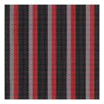 Coated Polyester Stripe Woven Vinyl Outdoor Rugs Pressure Resistant Width 2.0m